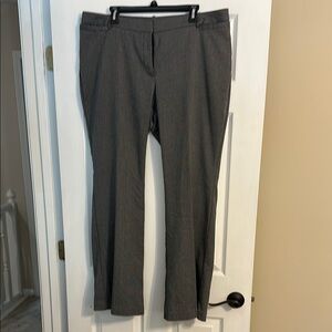 Worthington Gray Dress Pants Professional Straight-Leg